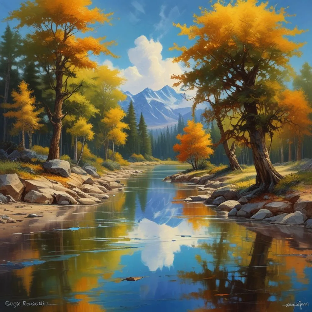 Как создать смешанную технику в живописи с помощью акрила и масла.