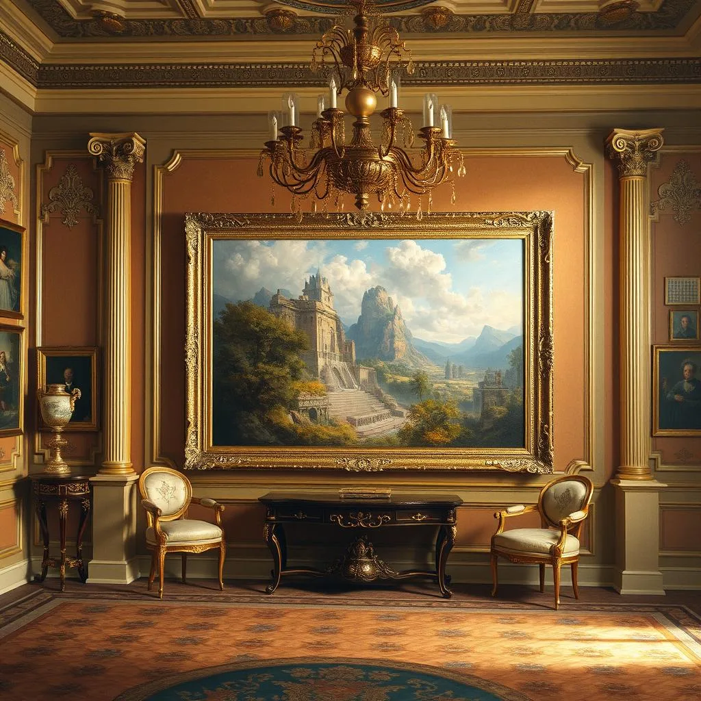 Картина маслом в интерьере: как выбрать размер и сюжет