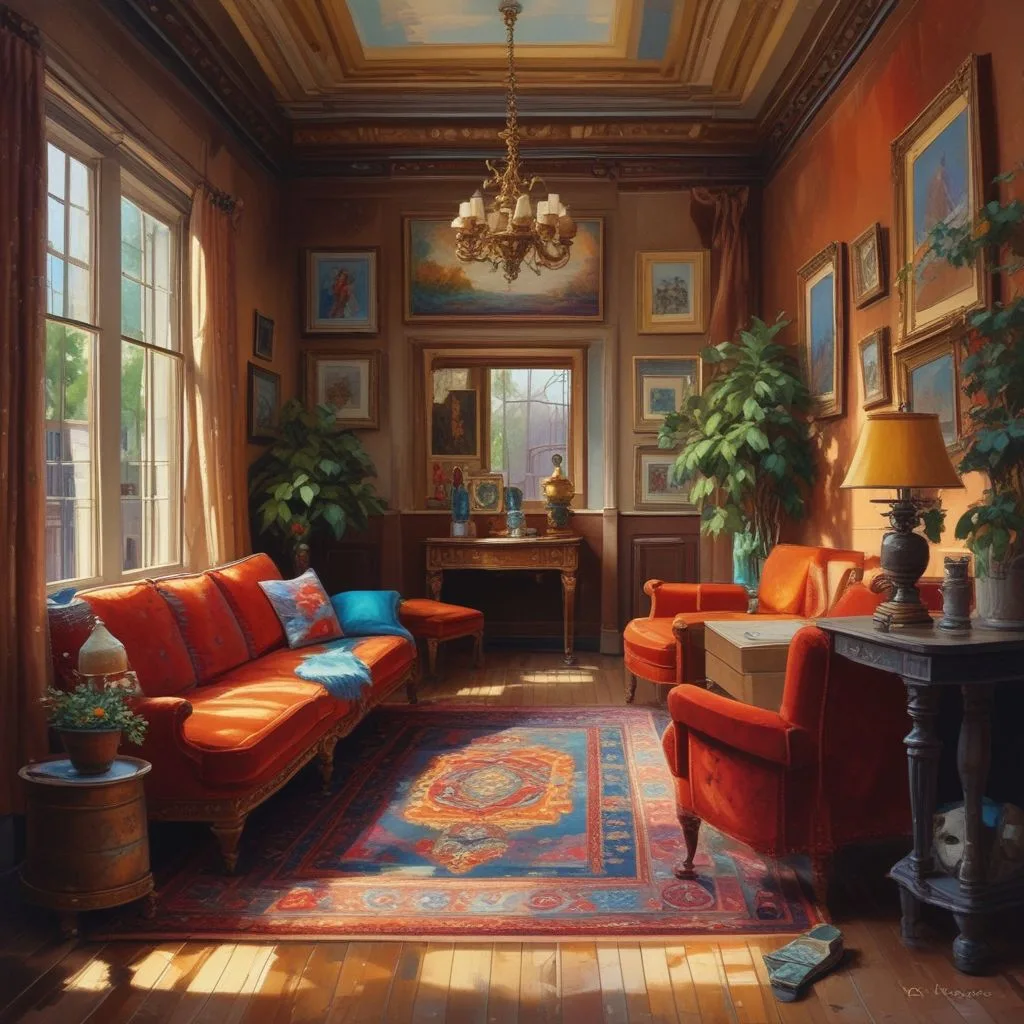 Современное искусство в интерьере: как выбрать и повесить картину в спальню или гостиную.