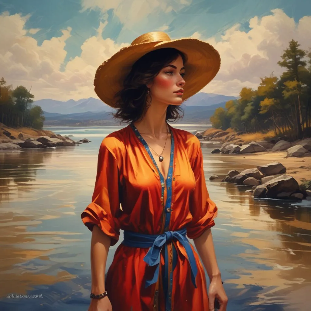 Способы создания текстуры в картине маслом для добавления глубины и объема.