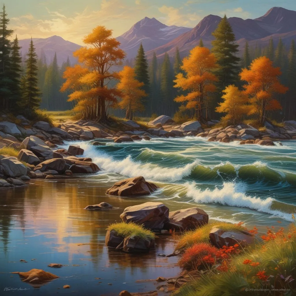 Техника глазурения в масляной живописи и ее использование для достижения глубины и прозрачности цветов.