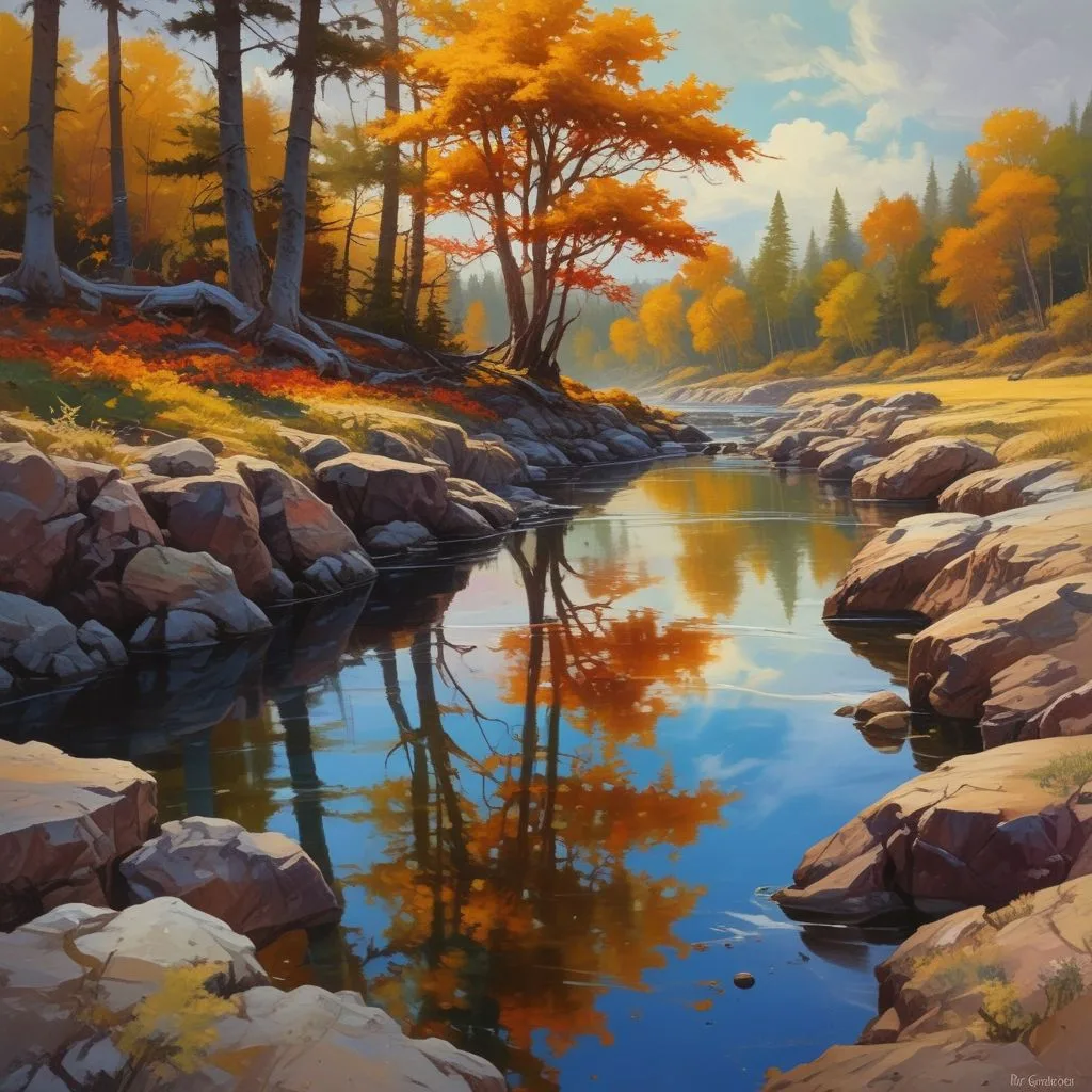 Цветовая гамма в пейзажной живописи как инструмент передачи настроения и атмосферы в картинах.