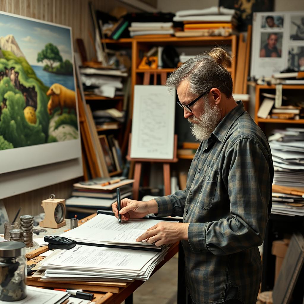 Пример работы в данной технике