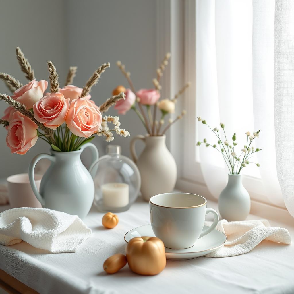 Цветы в вазе