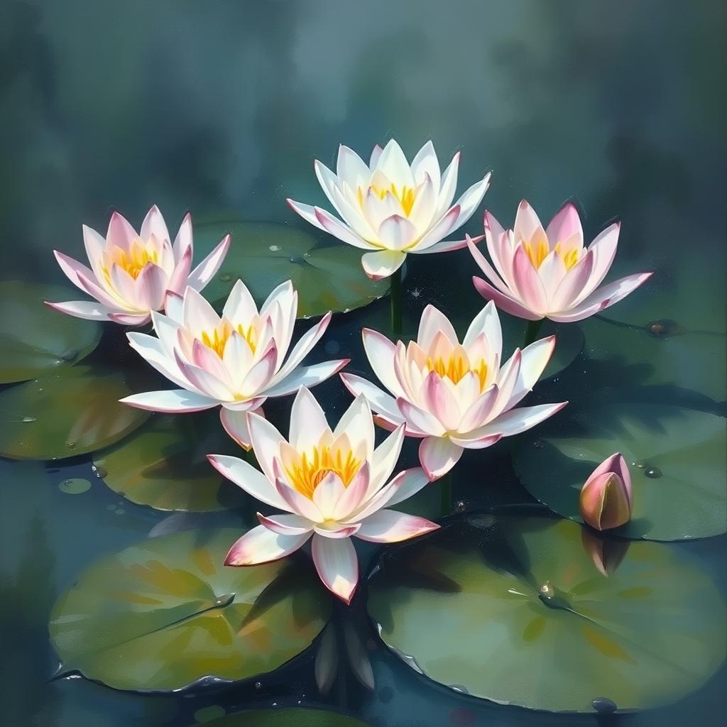 Лилии на воде