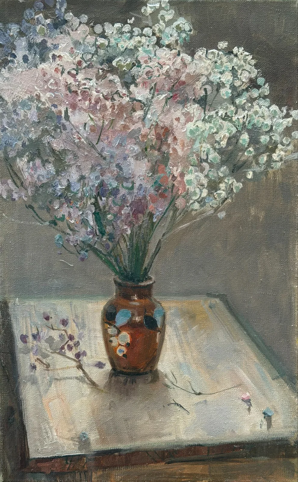 Картина «Гипсофилки» — Дмитрий Кульчик, Натюрморт, аукцион Artstore