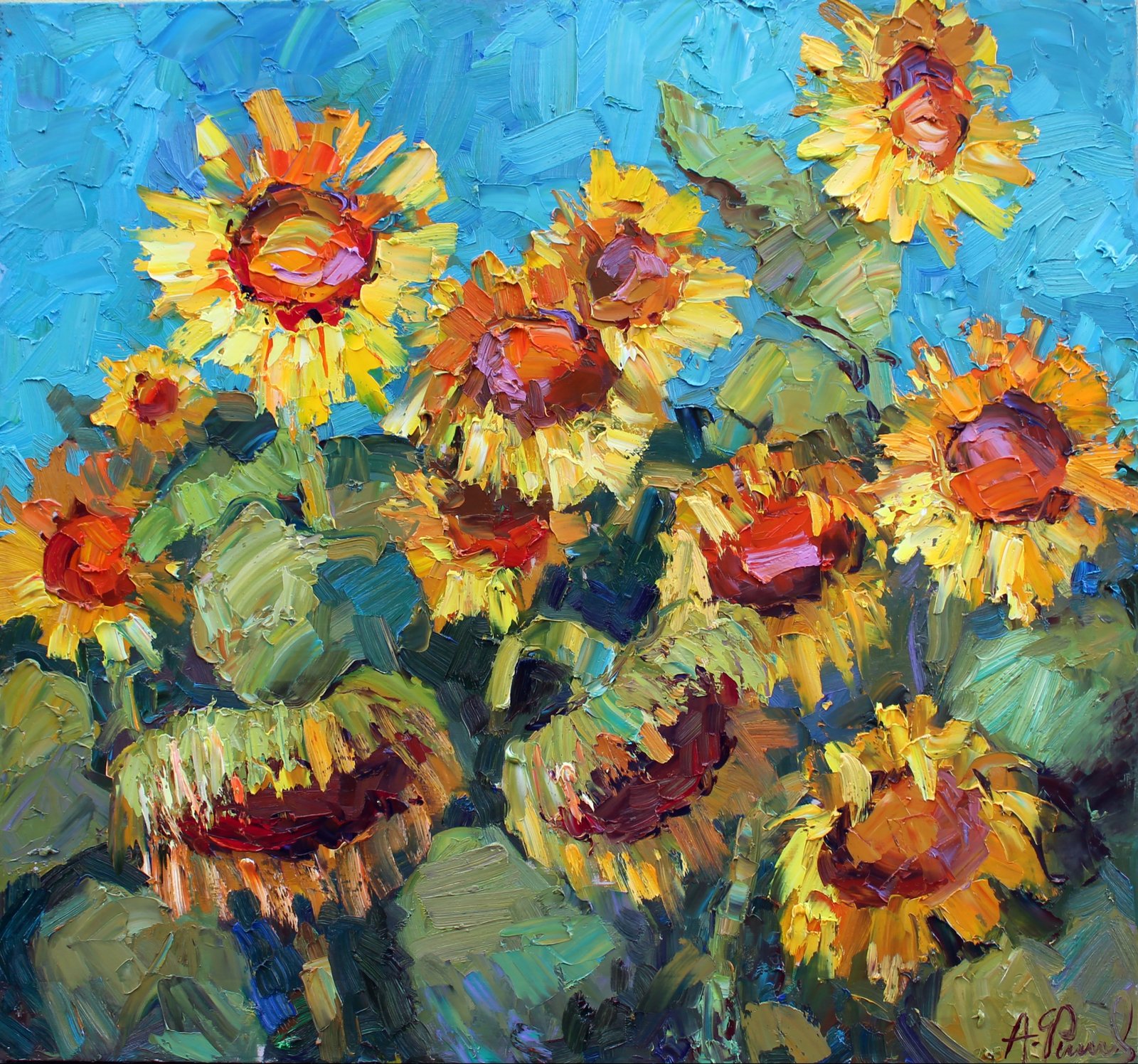 Картина «Знойный август» — Александр Геннадьевич, Натюрморт, аукцион Artstore