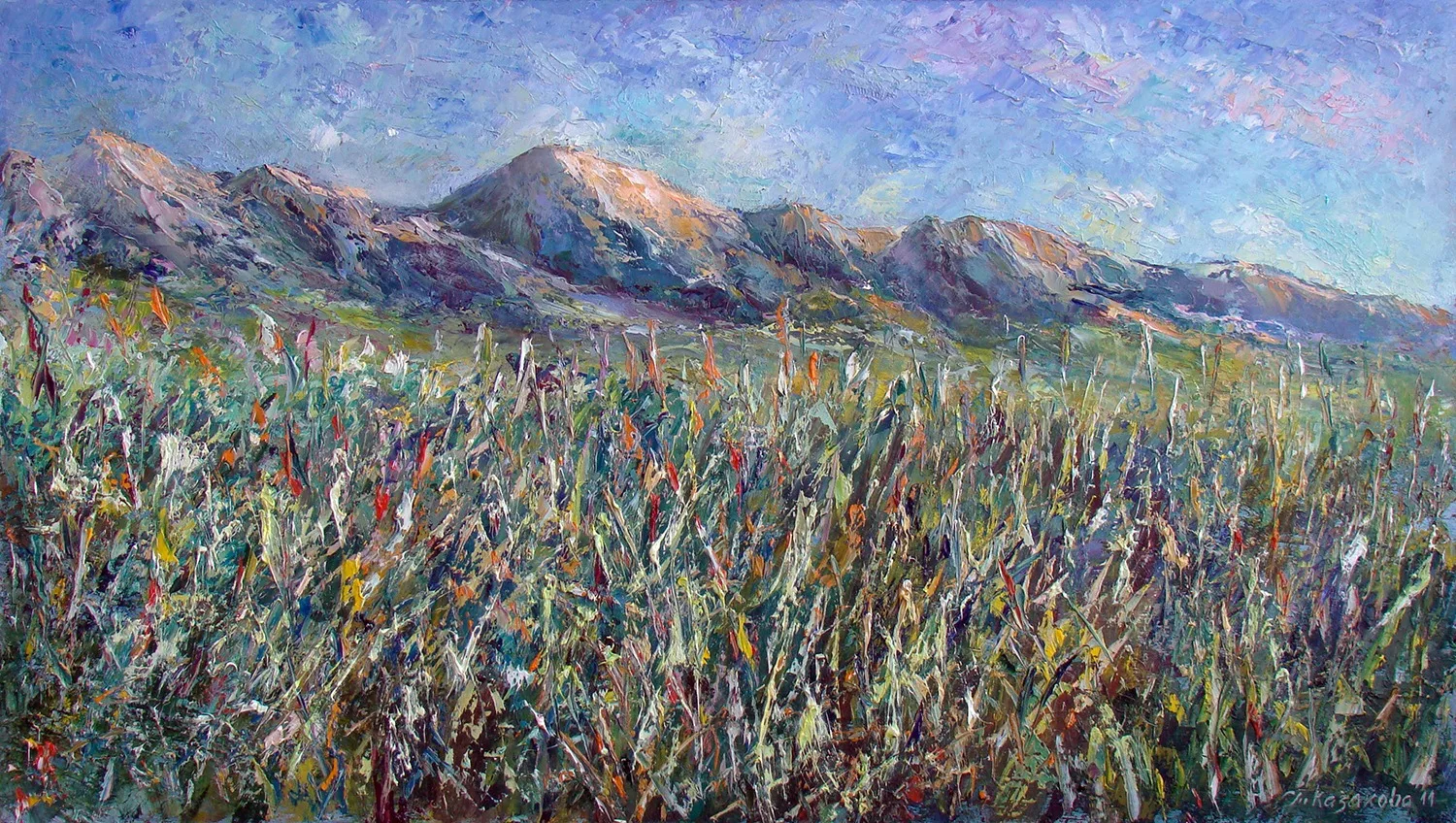 Картина «И снится мне» — Татьяна Казакова, Пейзаж, аукцион Artstore