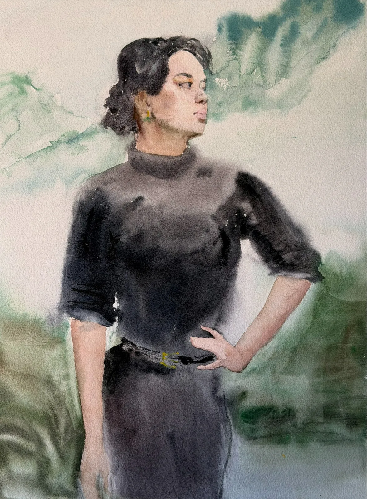 Картина «Китаянка» — Дмитрий Кульчик, Портрет, аукцион Artstore