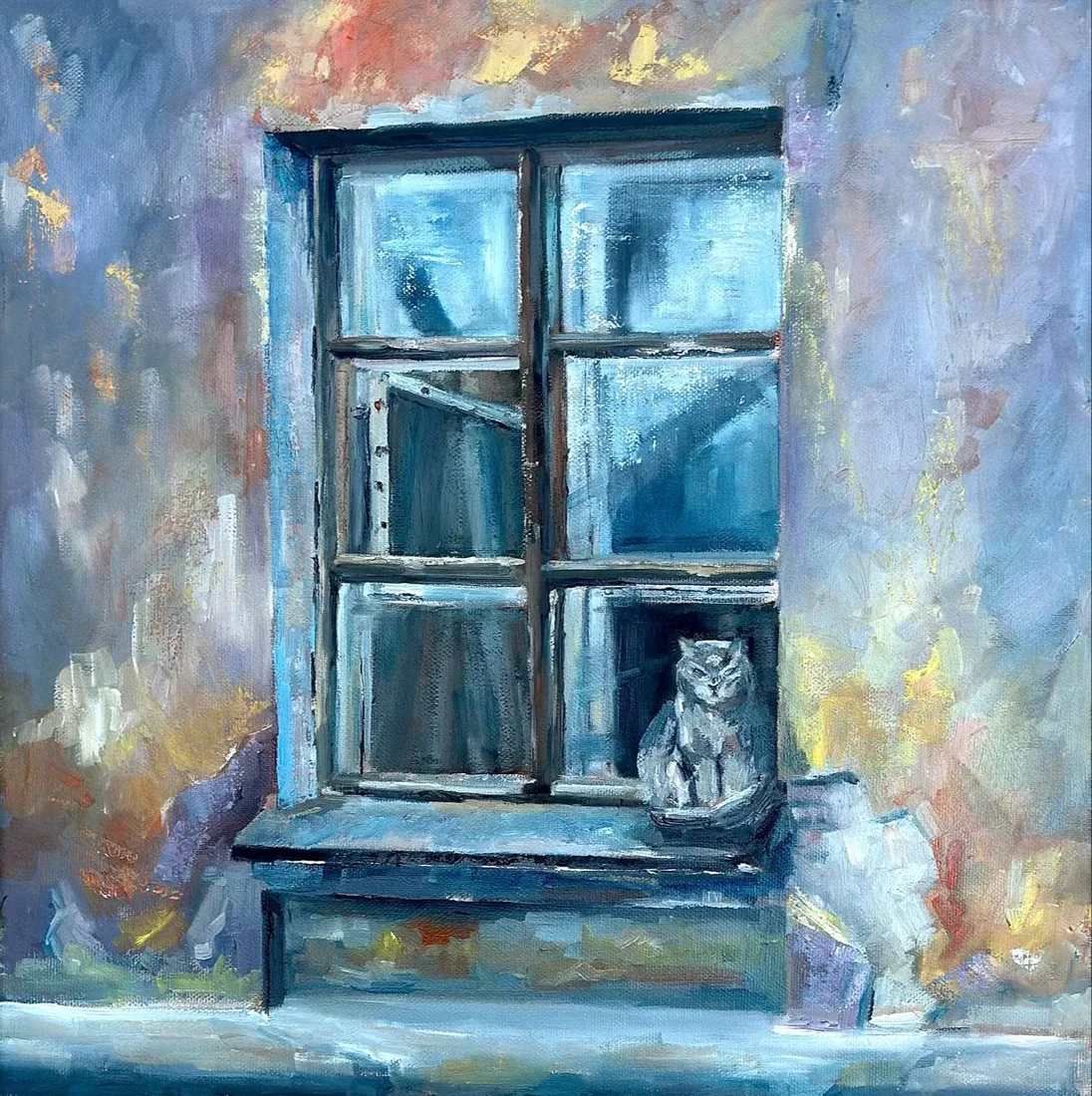 Картина «Вышел подышать» — Ксения Ельчанинова, Пейзаж, аукцион Artstore