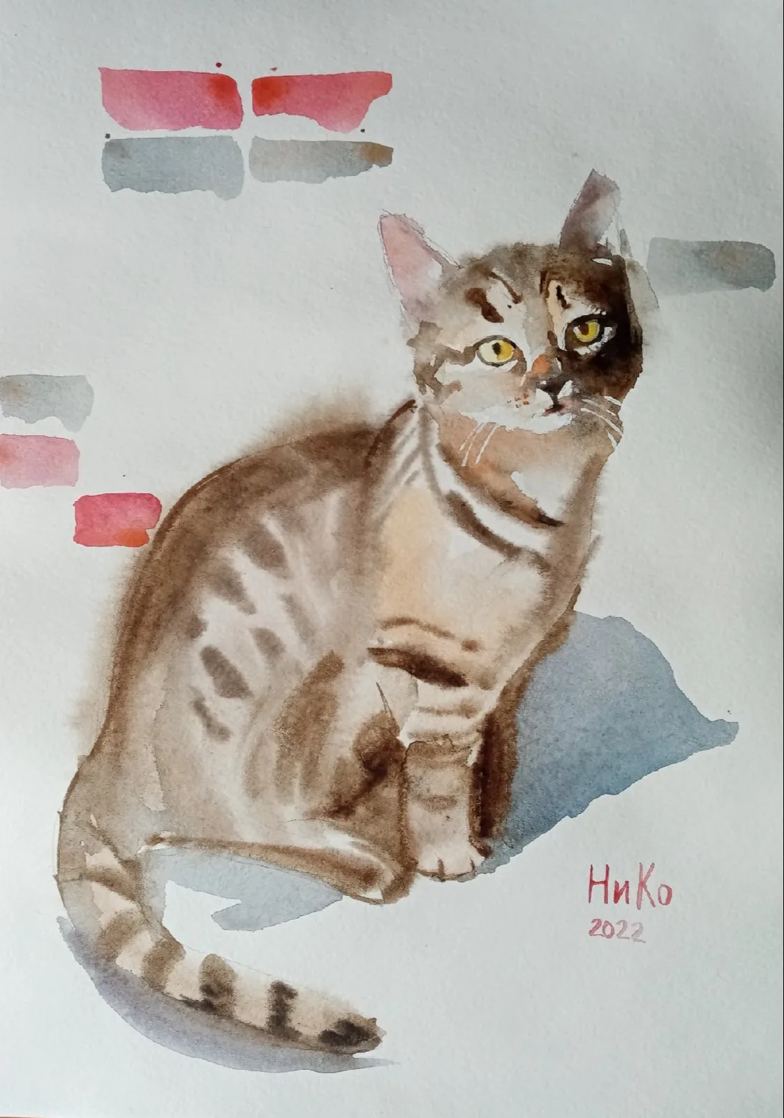 Картина ««На солнышке»» — Нина Старцева, Анималистика, аукцион Artstore