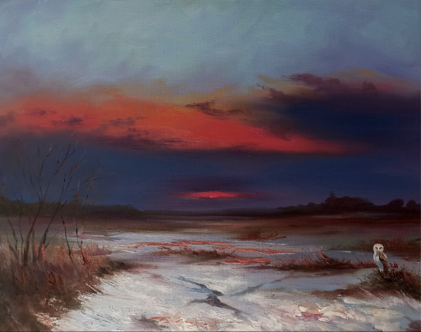 Картина ««Стерегущая тишину»» — Сергей Могилевский, Пейзаж, аукцион Artstore