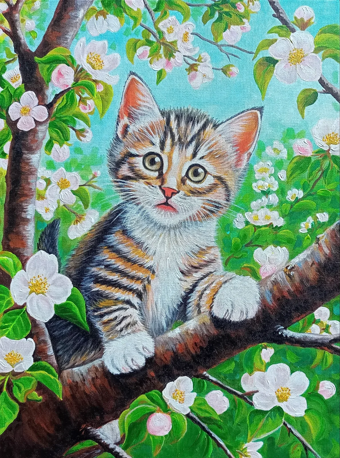Картина «"Первая весна"» — Светлана Кижаева, Анималистика, аукцион Artstore