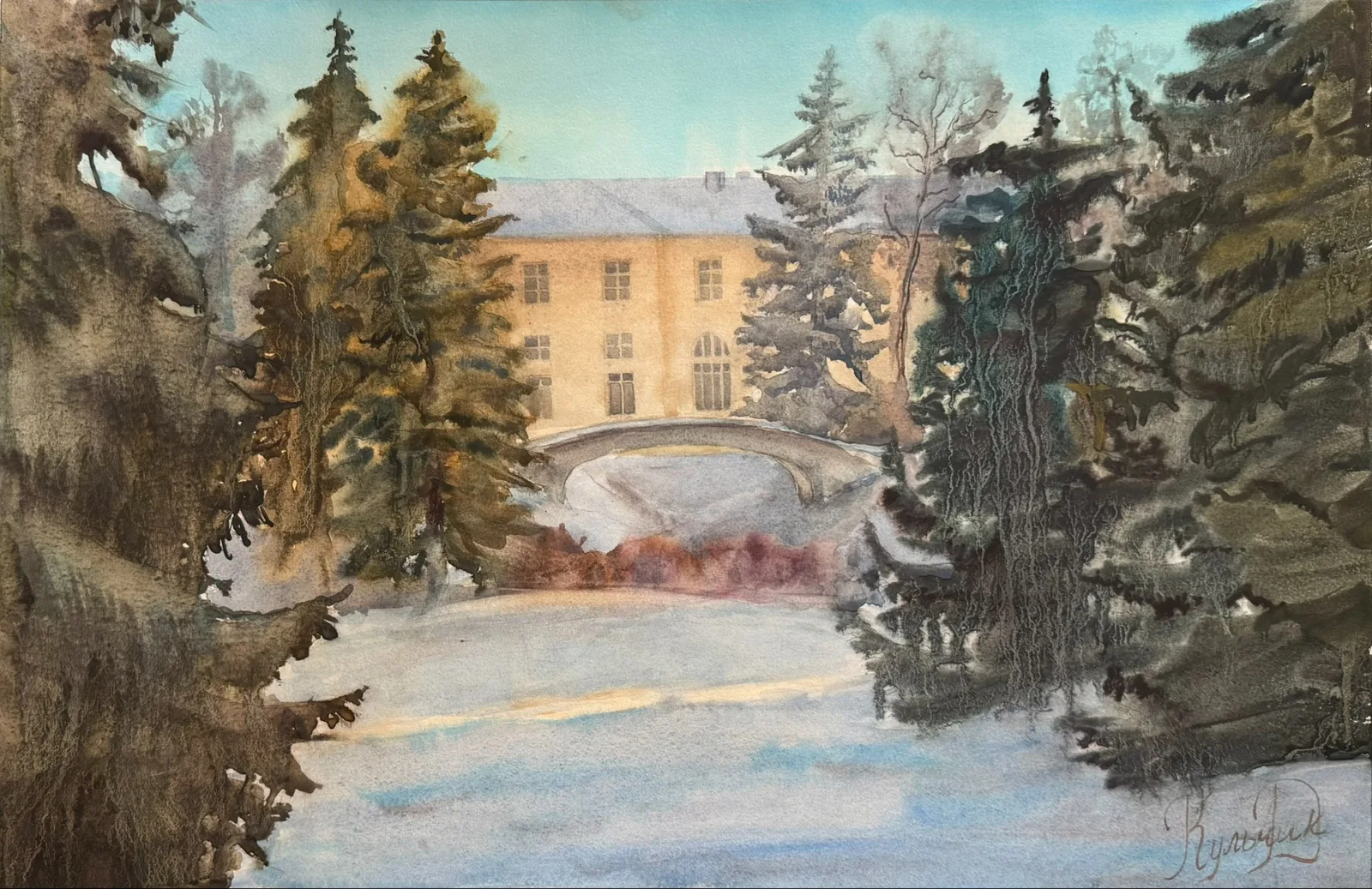 Картина «Последний день зимы» — Дмитрий Кульчик, Пейзаж, аукцион Artstore