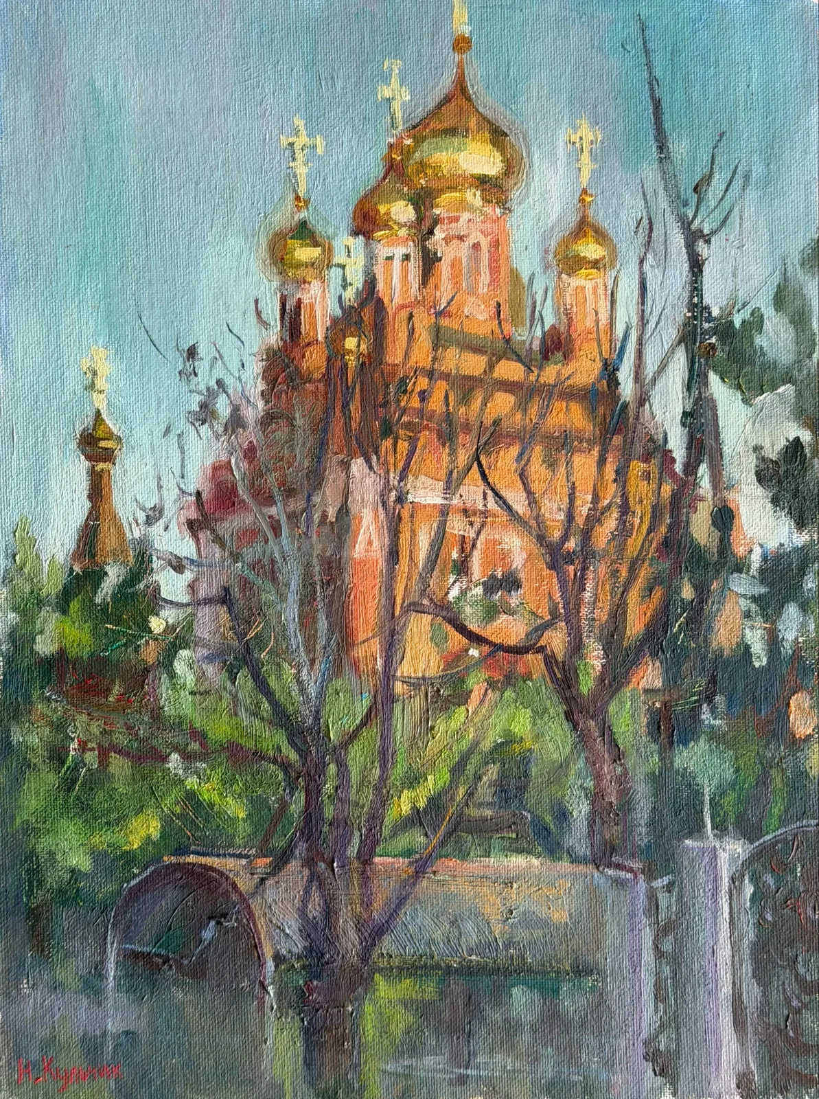 Картина «Топловский монастырь, Крым» — Дмитрий Кульчик, Пейзаж, аукцион Artstore