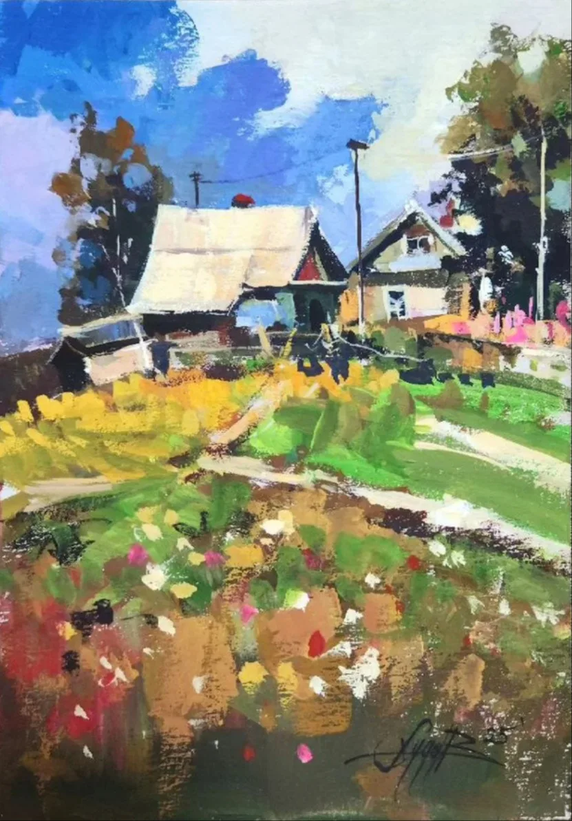 Тепло деревенского утра