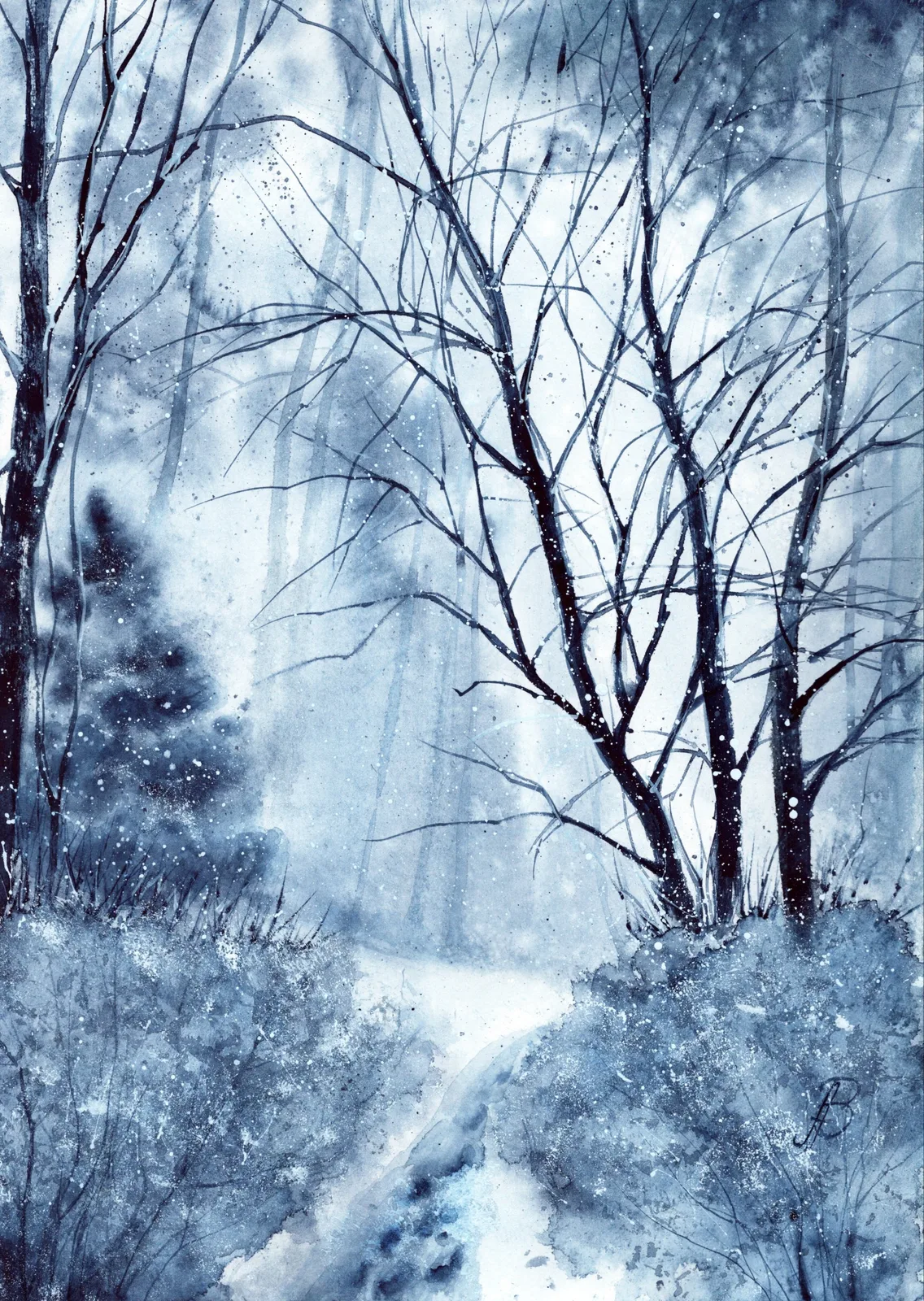 Картина «Тишина» — Алла Валежина, Пейзаж, аукцион Artstore