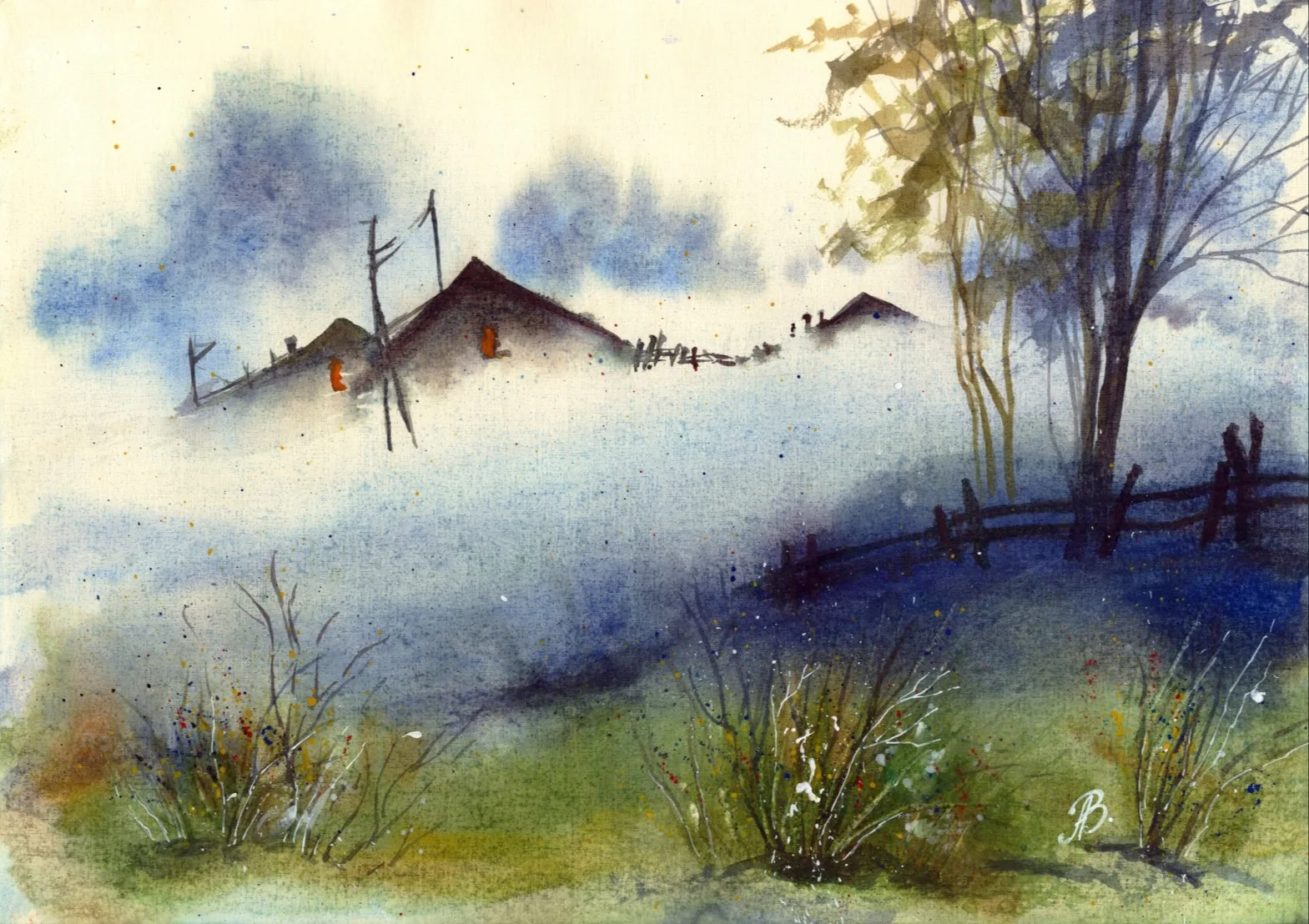 Утро туманное