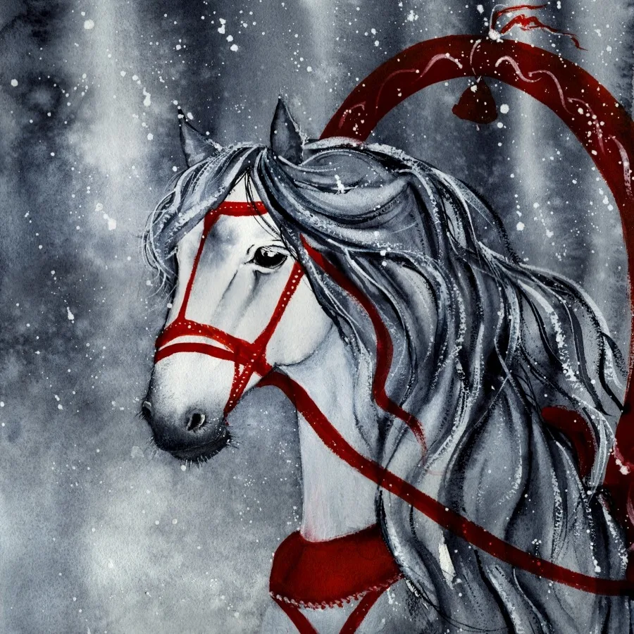 Картина «Год лошади» — Алла Валежина, Анималистика, аукцион Artstore