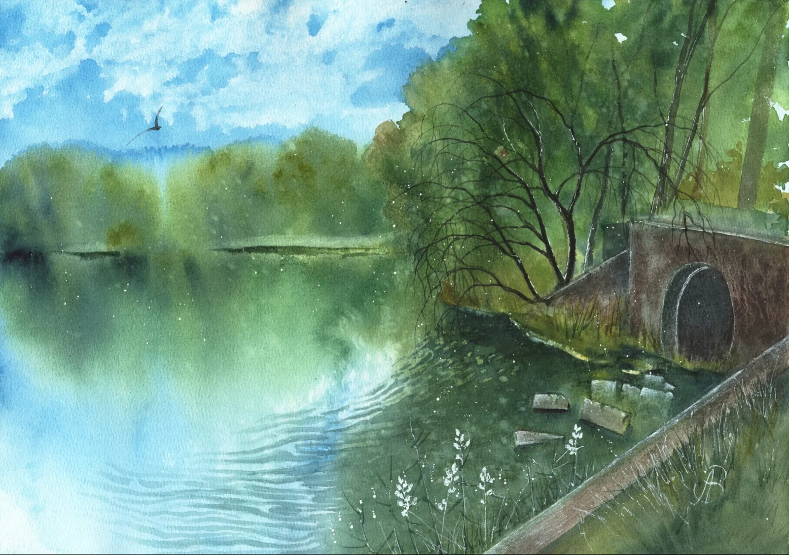 Картина «Махра» — Алла Валежина, Пейзаж, аукцион Artstore