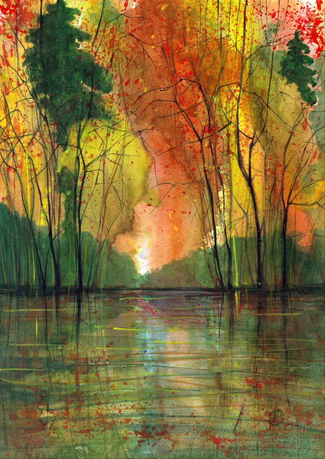 Пламя осени