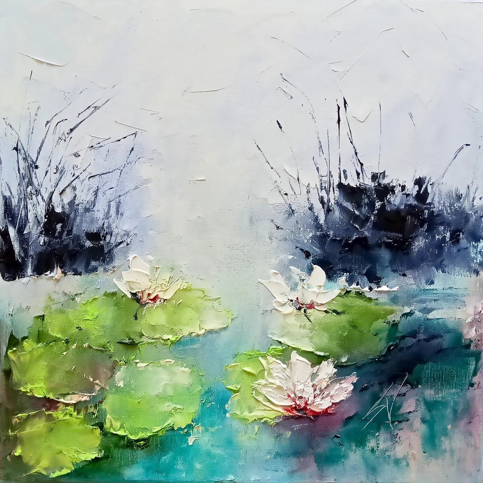 Картина «Кувшинки» — Светлана Давыдова, Пейзаж, аукцион Artstore