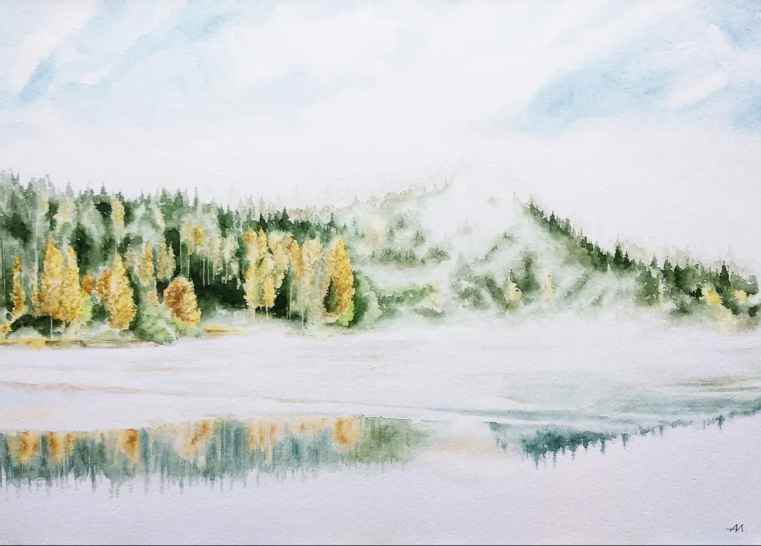 Картина «"Туман над водой"» — Алексей Магарам, Пейзаж, аукцион Artstore