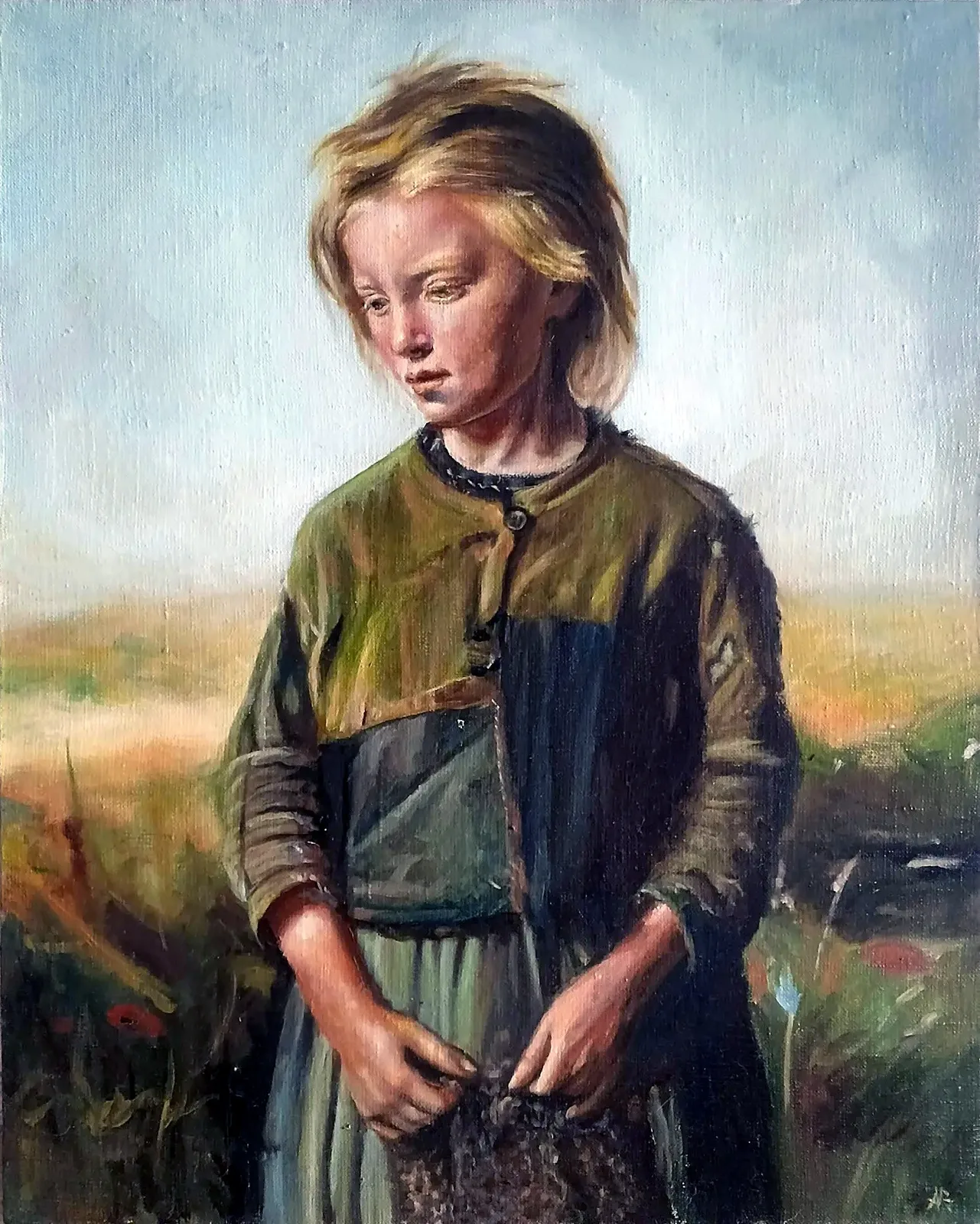 Нищая (вольная копия)