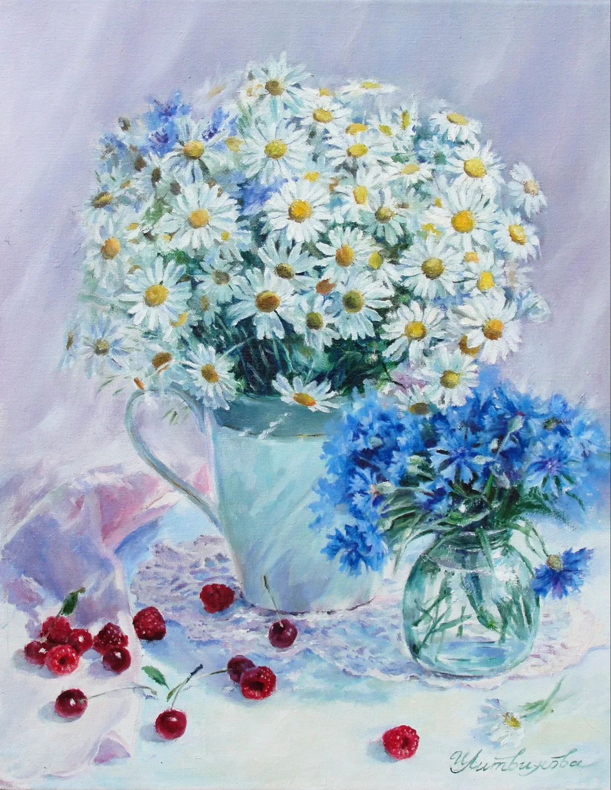 Картина «Летний натюрморт» — Ирина Литвинова, Натюрморт, аукцион Artstore