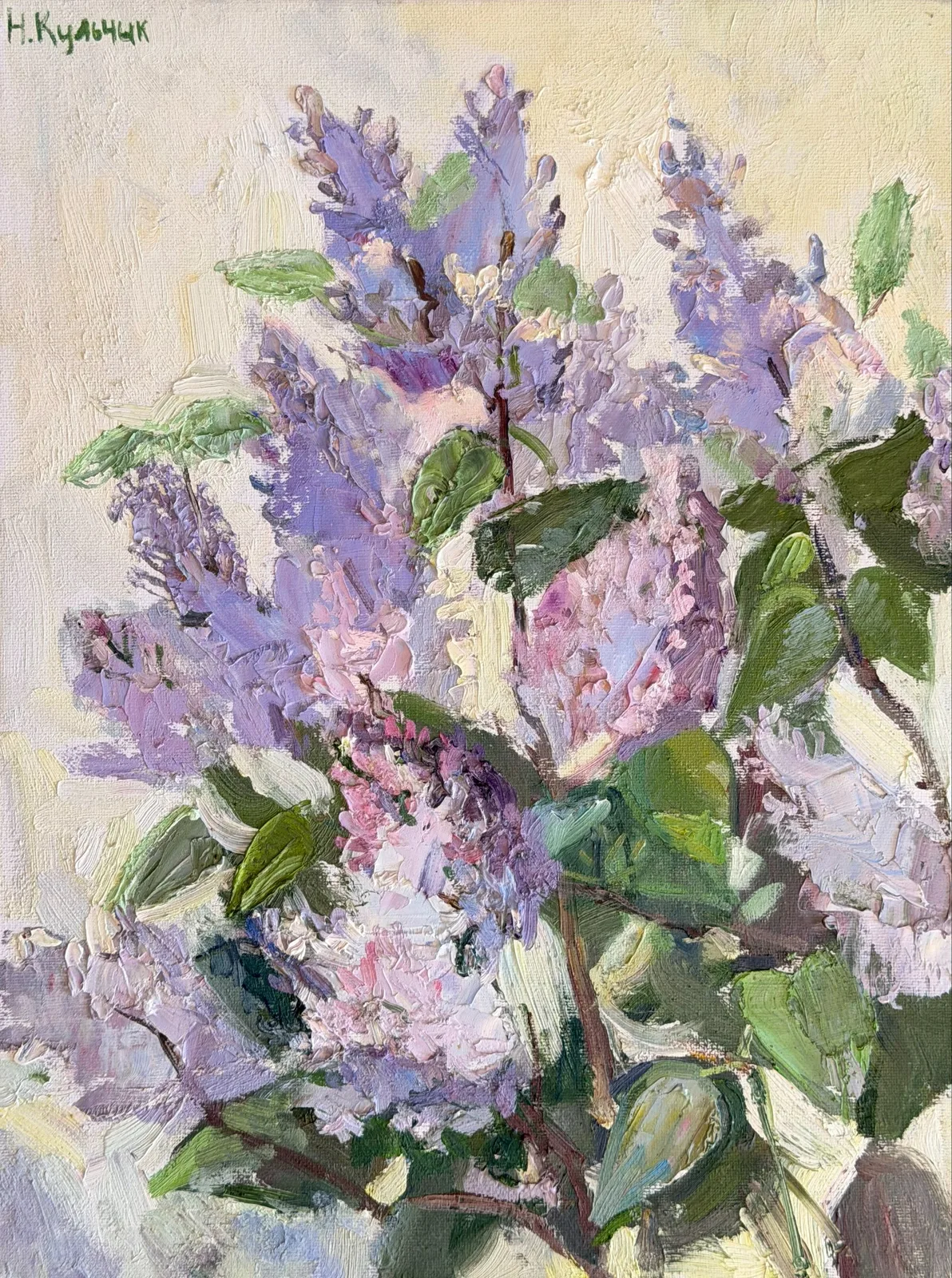 Картина «Свежая сирень» — Дмитрий Кульчик, Натюрморт, аукцион Artstore