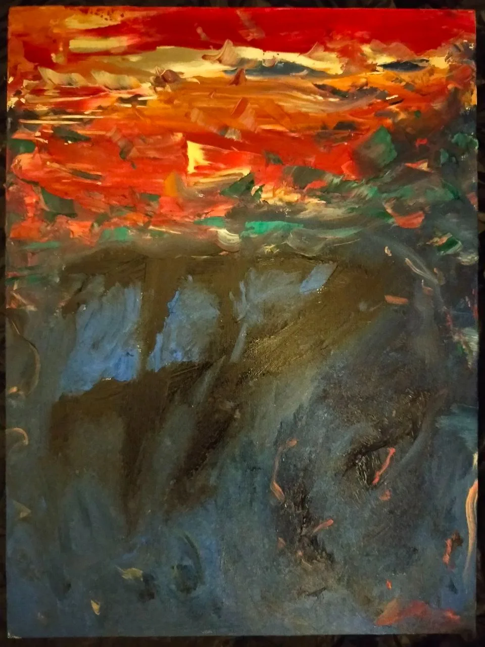 Картина «Вал» — Михаил Пименов (Шомодо), Абстракция, аукцион Artstore