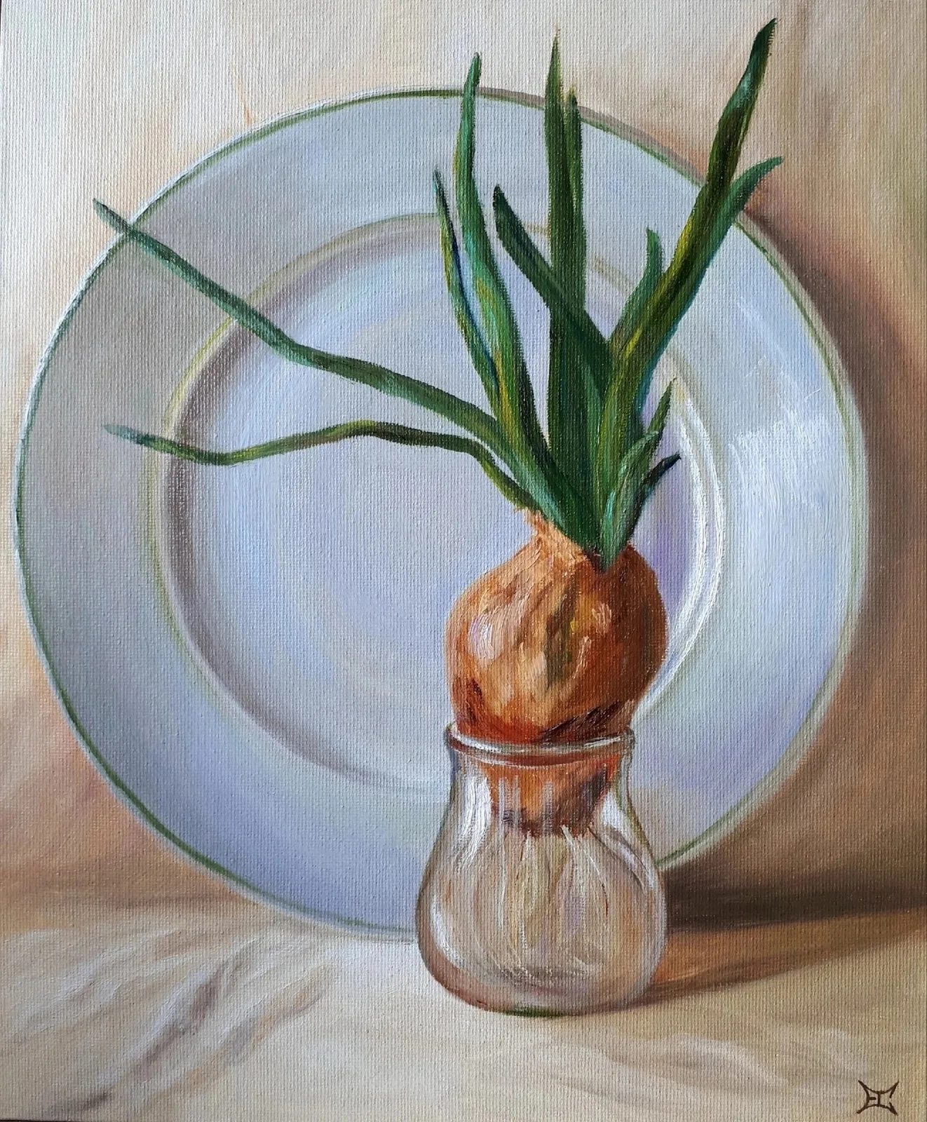 Картина «"Лучок, как в детстве".» — Елена Сотникова, Натюрморт, аукцион Artstore