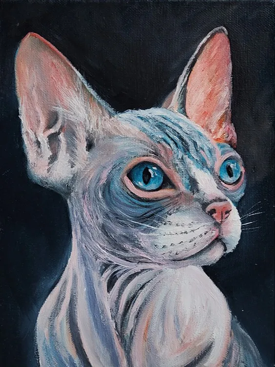 Картина «Канадский сфинкс» — Мария Лукашевич, Анималистика, аукцион Artstore