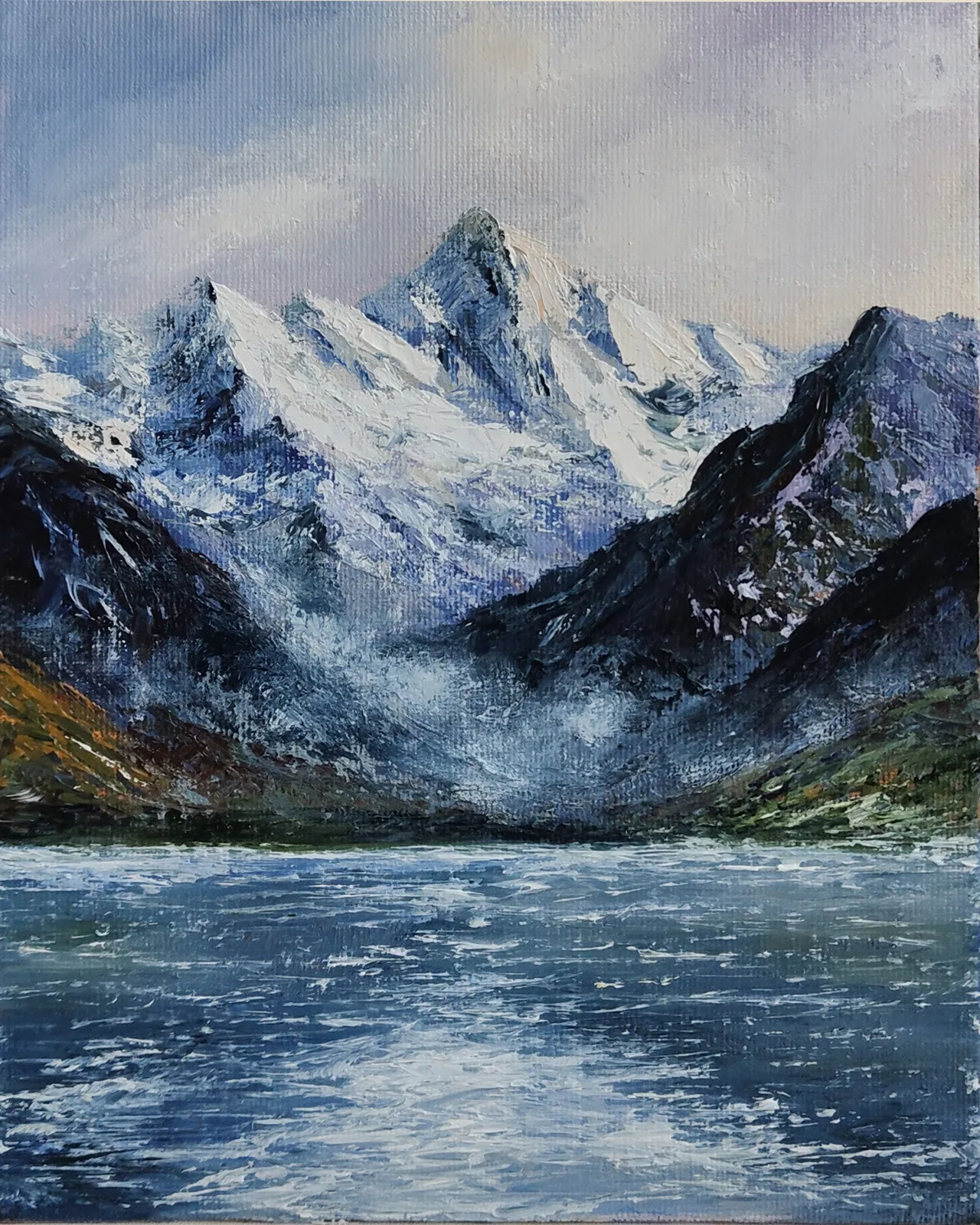 Картина «Величие гор» — Мария Лукашевич, Пейзаж, аукцион Artstore