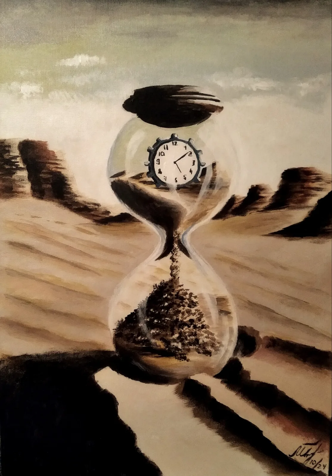 Картина «"Течение времени"» — Марина Прошкина, Другое, аукцион Artstore