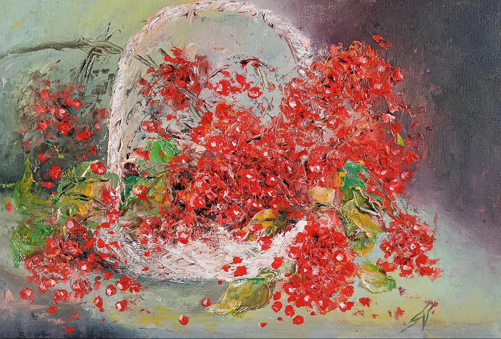 Картина «Калина» — Светлана Давыдова, Натюрморт, аукцион Artstore