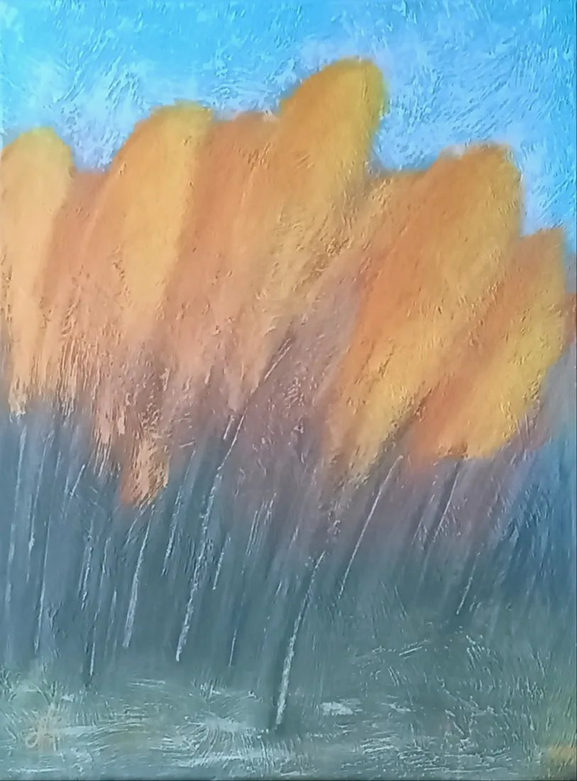 Картина «Осень» — Аделя Файзуллина, Пейзаж, аукцион Artstore