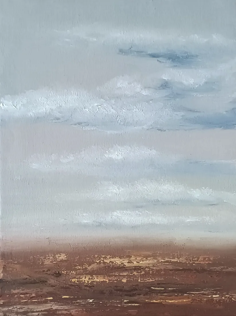 Картина «Абстрактный пейзаж» — Аделя Файзуллина, Пейзаж, аукцион Artstore