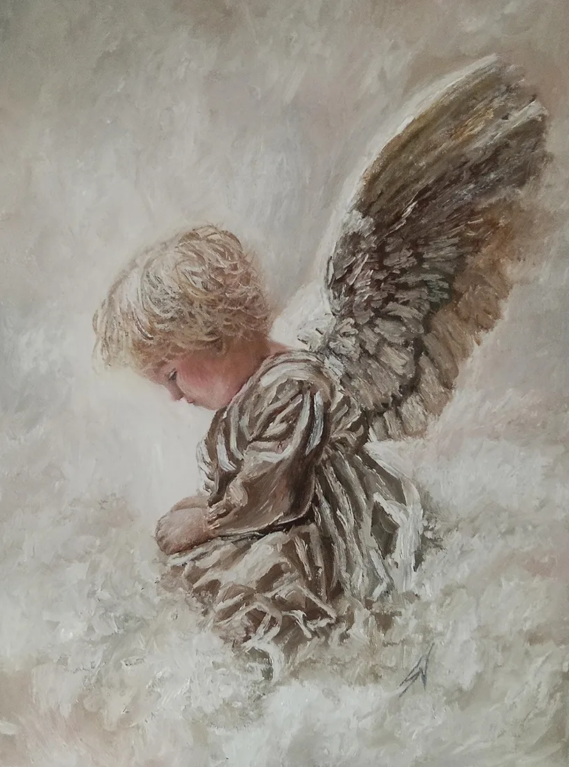 Картина «Ангел 2» — Светлана Давыдова, Портрет, аукцион Artstore