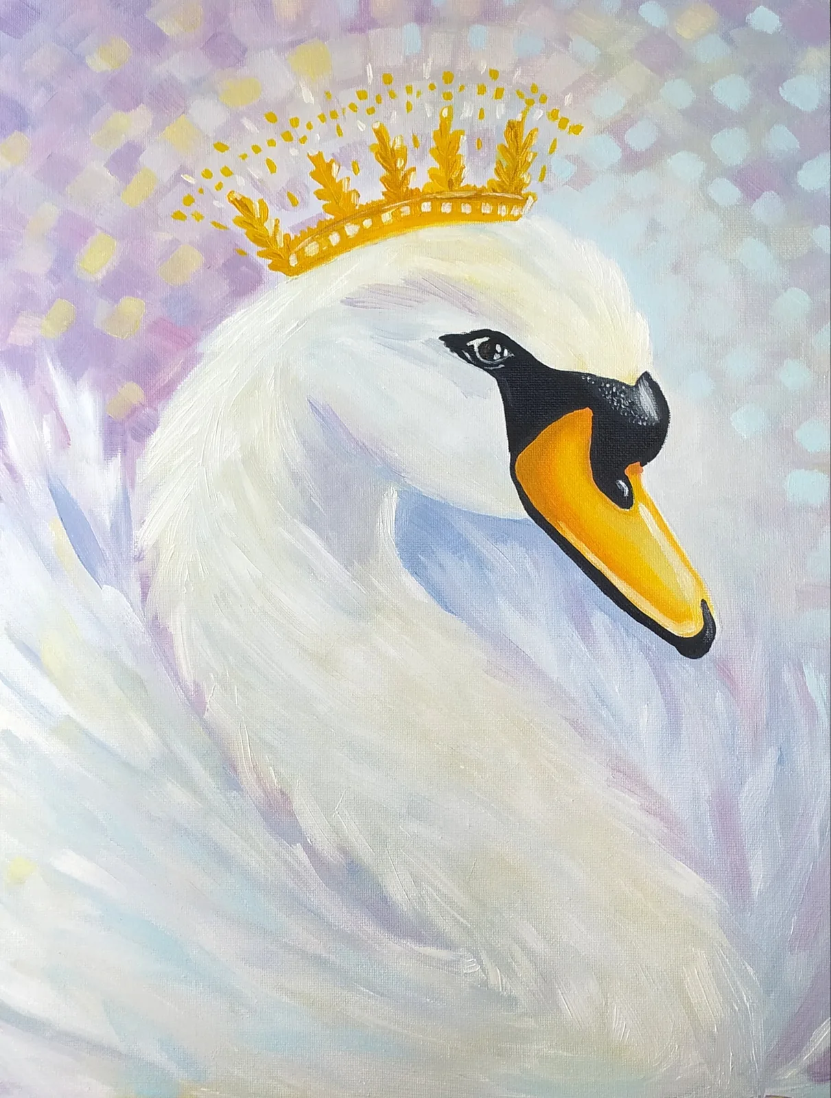 Картина «Царевна лебедь» — Екатерина Сокуренко, Анималистика, аукцион Artstore