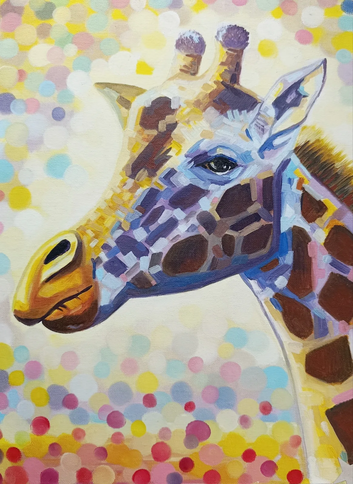 Картина «Жираф» — Екатерина Сокуренко, Анималистика, аукцион Artstore