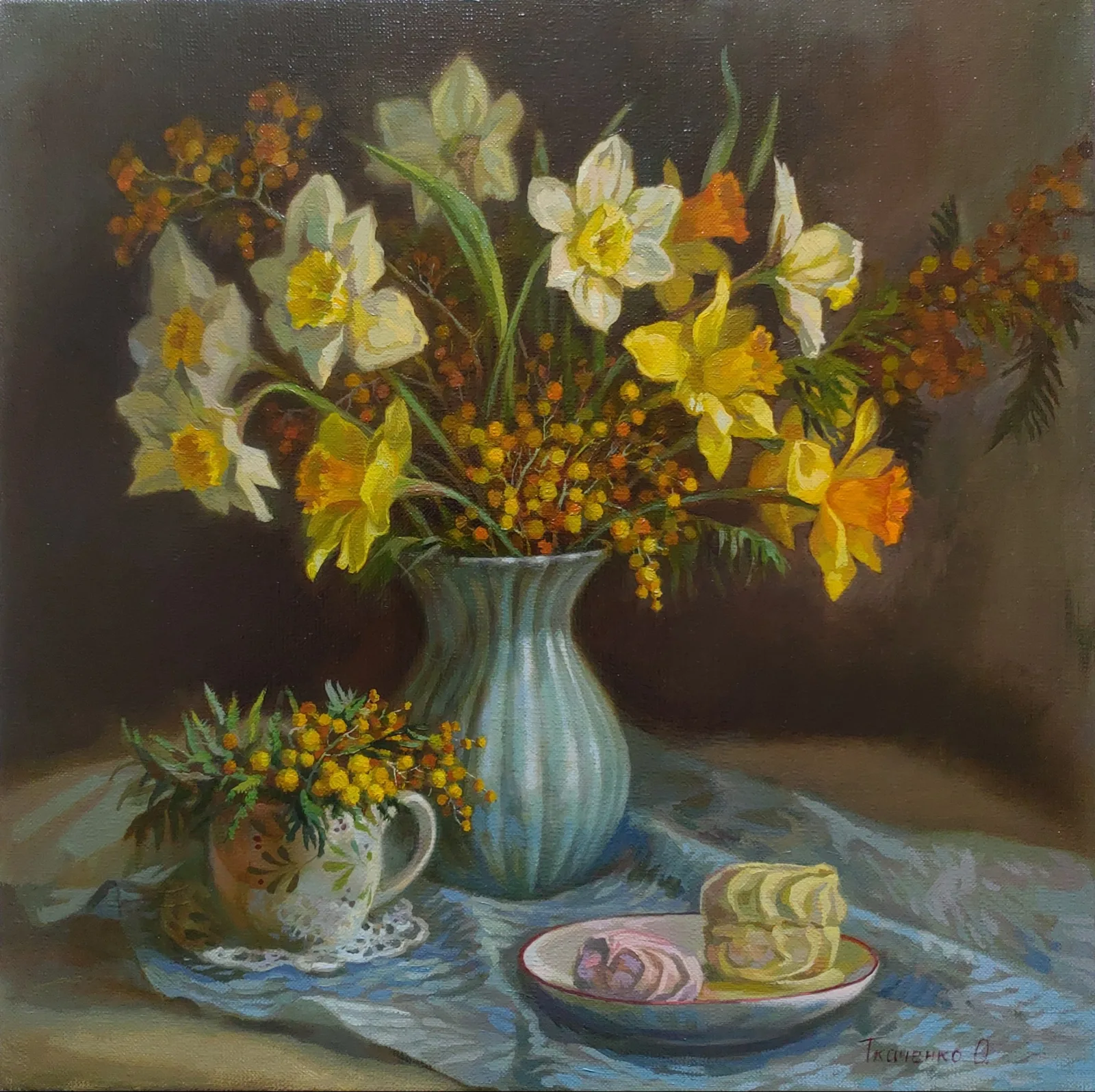 Картина «"Весенний букет"» — Ольга Ткаченко, Натюрморт, аукцион Artstore