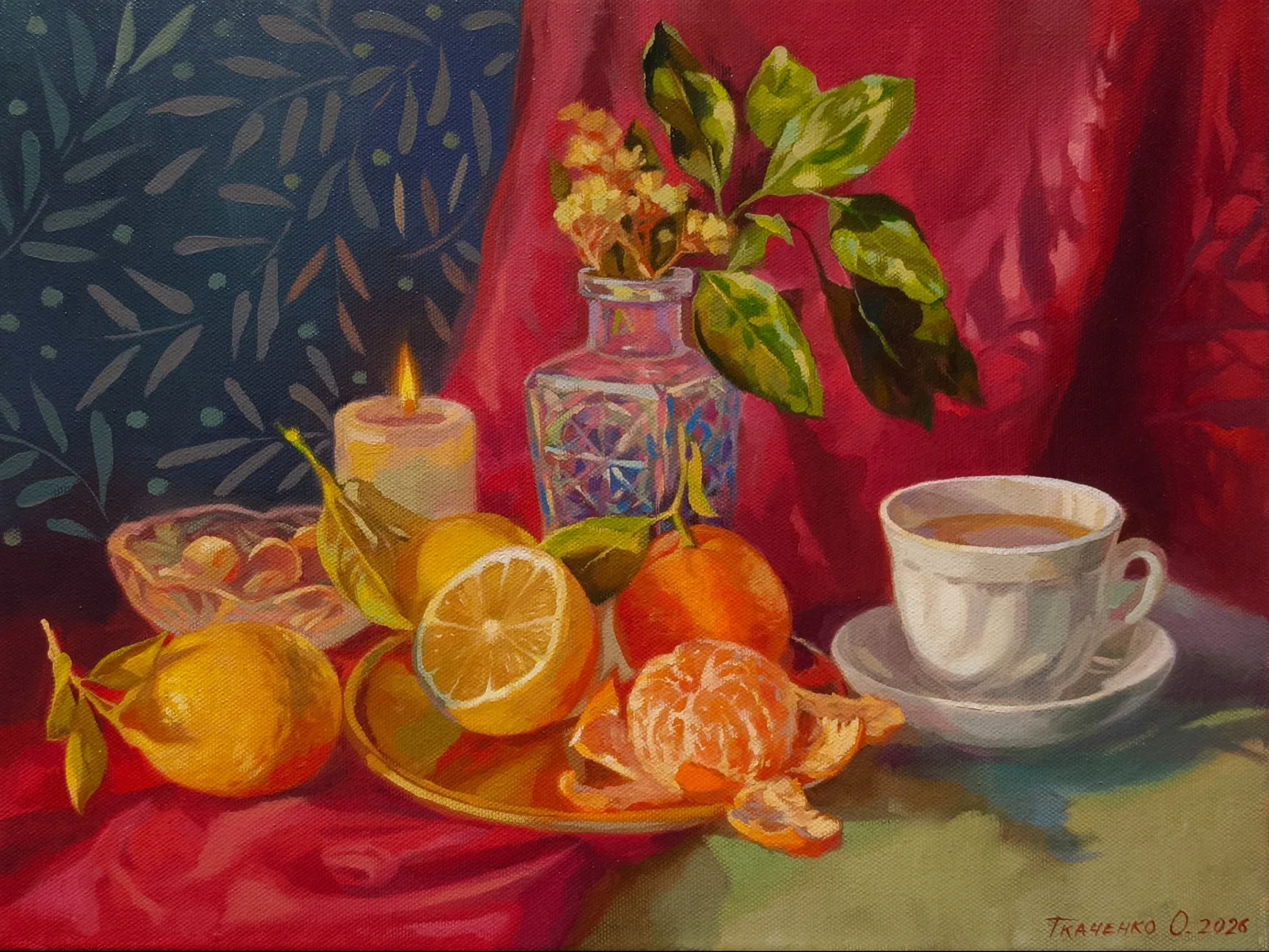 Картина «"Аромат праздника"» — Ольга Ткаченко, Натюрморт, аукцион Artstore