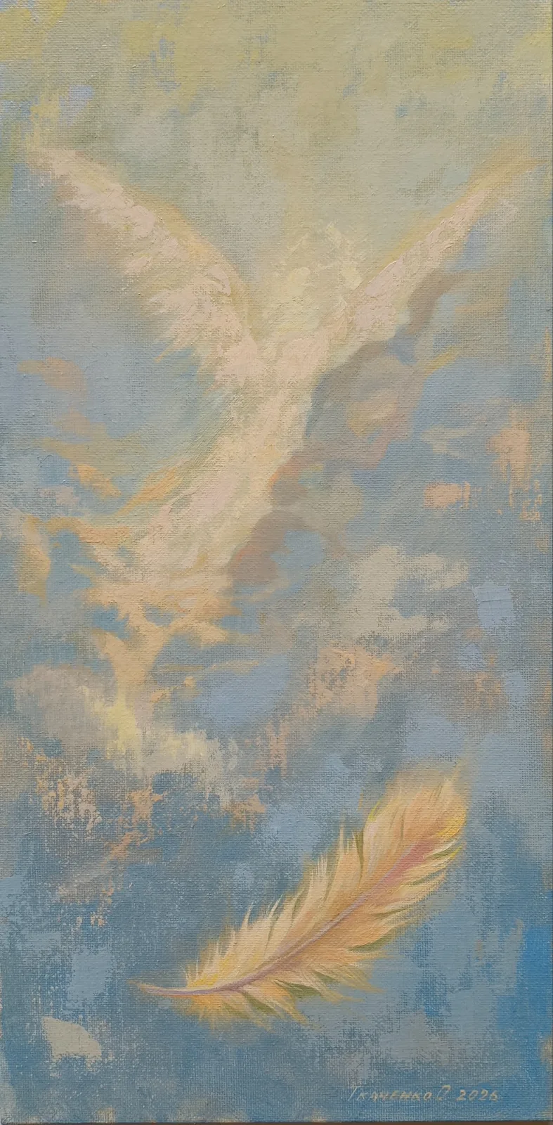 Картина «"Перо ангела"» — Ольга Ткаченко, Абстракция, аукцион Artstore