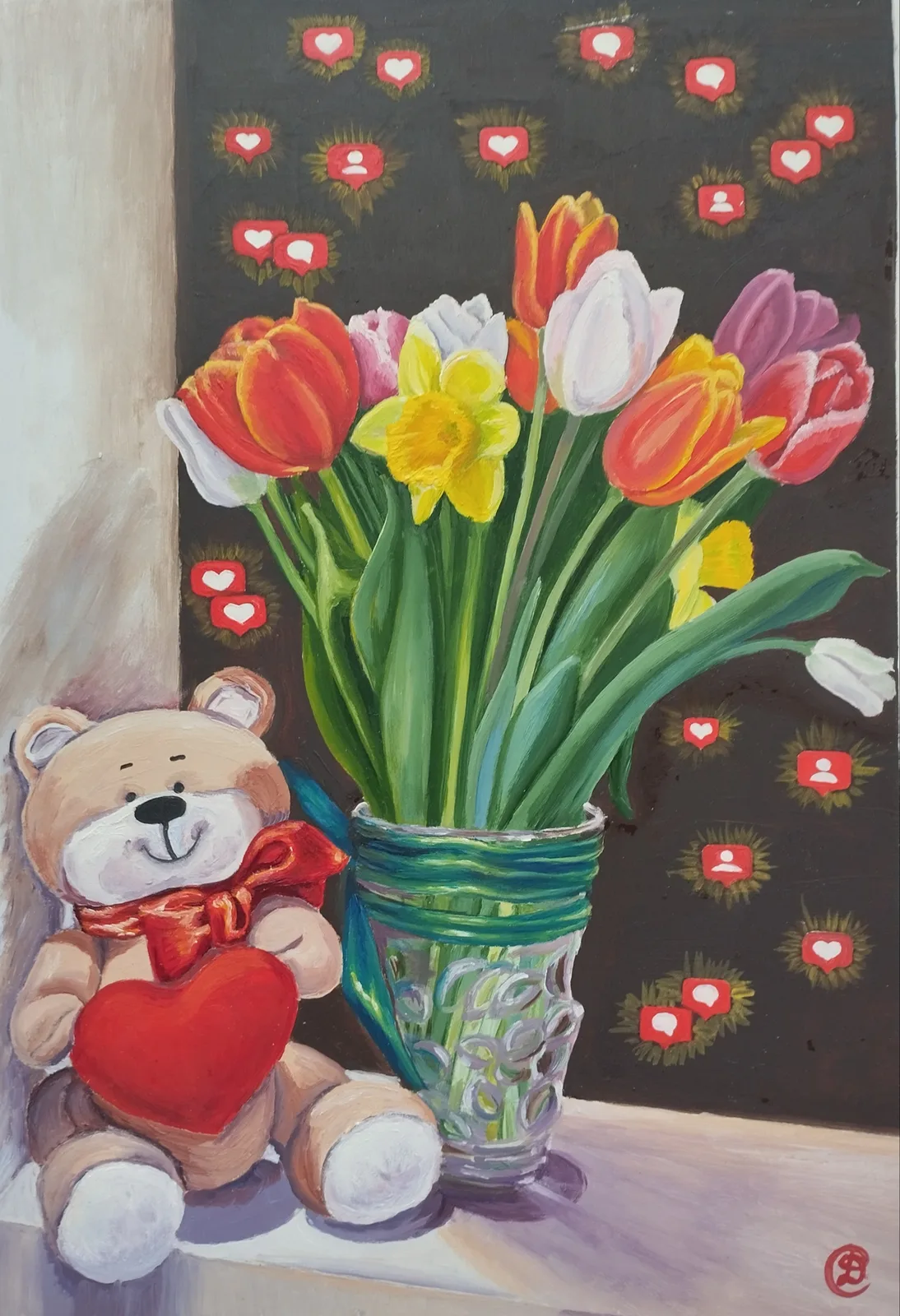 Картина «Ми-ми- мишка» — Дина Смольникова, Анималистика, аукцион Artstore