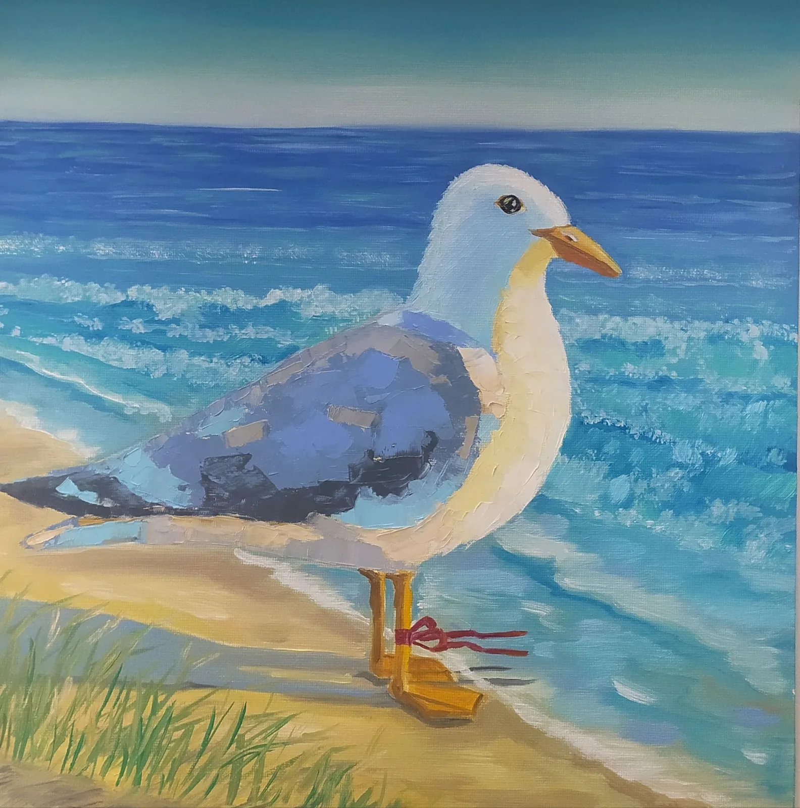 Картина «Чайка» — Екатерина Сокуренко, Анималистика, аукцион Artstore