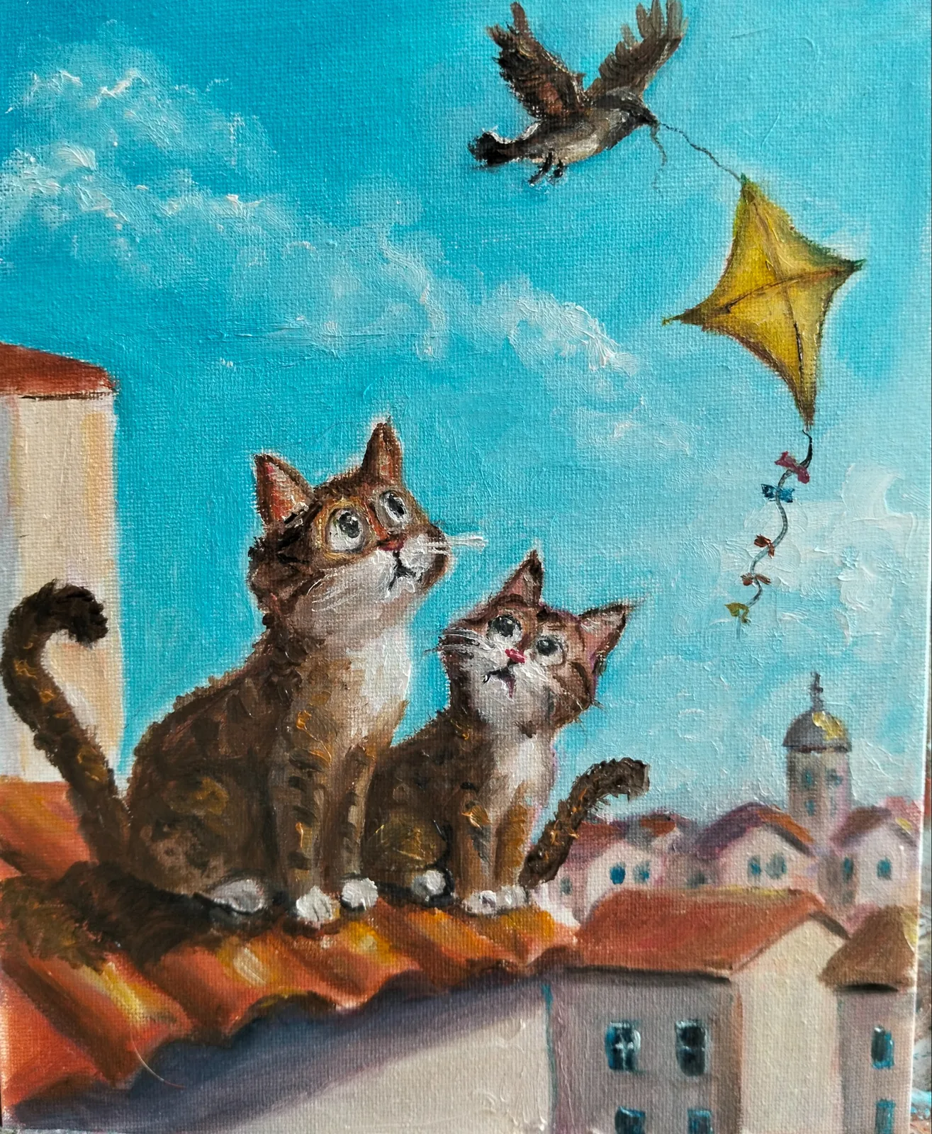 Неопознанный летающий объект 😺