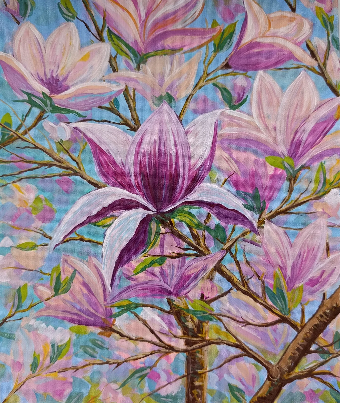 Картина «Магнолия» — Екатерина Сокуренко, Другое, аукцион Artstore