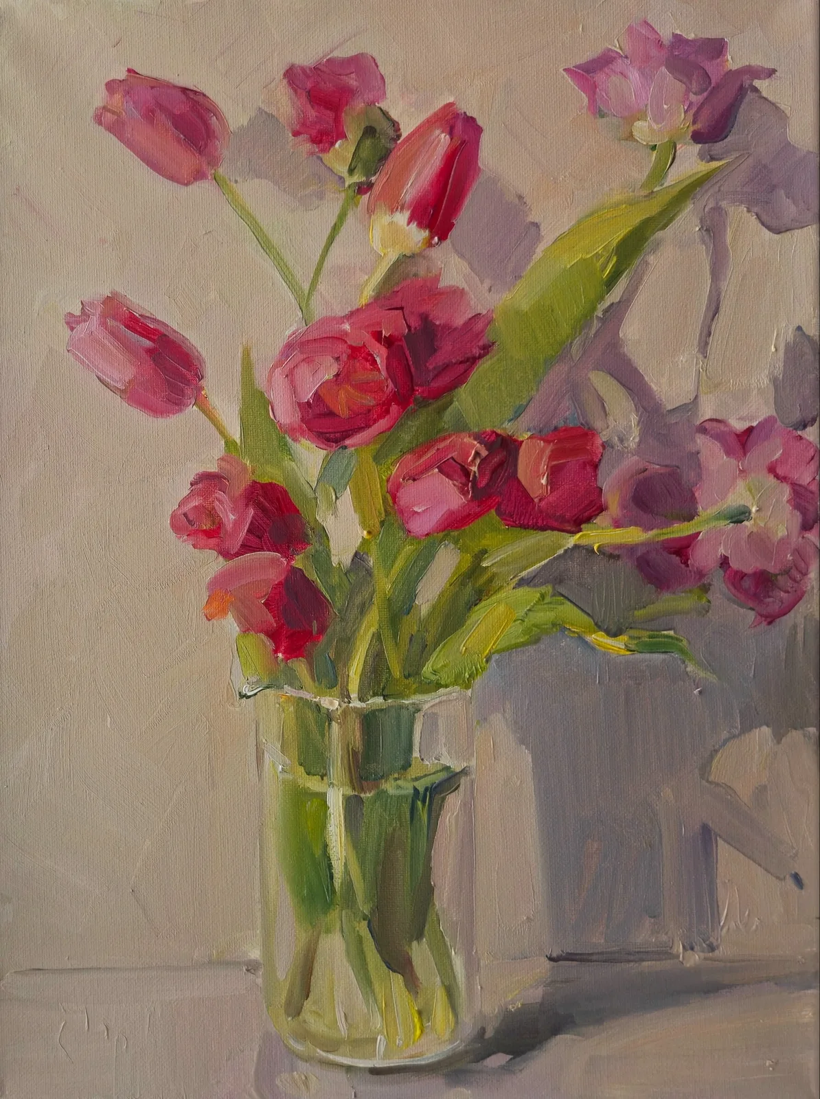 Солнечные тюльпаны