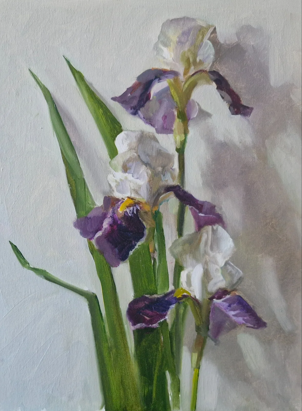 Картина «Ирисы» — Светлана Родионова, Натюрморт, аукцион Artstore